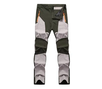 אנשים לקמפינג טיולים מכנסיים ללבוש עמיד יבש מהירה אנטי UV שאיפה עמיד למים גמיש מכנסיים 5XL טיפוס טרקים הקיץ