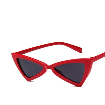 2023 אופנה משקפי שמש משולש קטן מסגרת UV400 גוונים מקוטב משקפי וינטג ' חיצוני הגנה מהשמש משקפי שמש