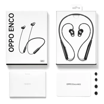 OPPO Enco M32 הצוואר תלוי Bluetooth אוזניות אלחוטיות 220mAh סוללה AAC IP55 10mm דינמי אוזניות עבור OPPO find X6 X5 Pro R17