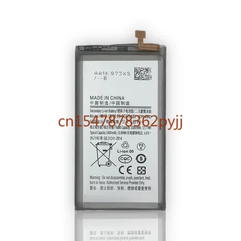 עבור Samsung EB-BG973ABU 3400mAh סוללה עבור סמסונג גלקסי S10 S10 X SM-G9730 SM-G973 G973F G973U G973W טלפון נייד +