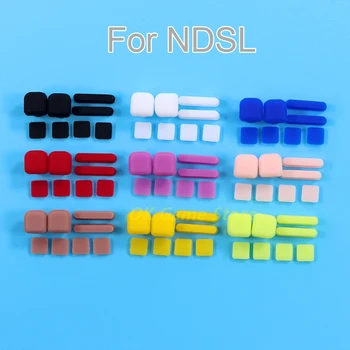 300sets לדפוק את הרגליים כיסוי רפידות עבור NDSL קונסולת משחק לדפוק את הרגליים כיסוי גומי כרית עבור נינטנדו DS Lite 9 צבעים אופציונליים