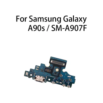 עבור Samsung Galaxy A90s / SM-A907F מטען USB יציאת ג ' ק Dock Connector טעינה לוח להגמיש כבלים