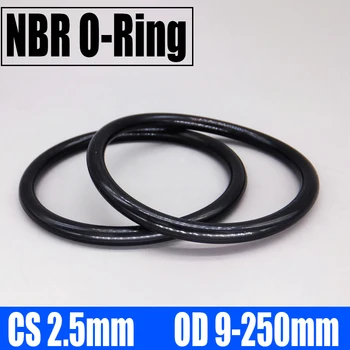 10/30PCS NBR או טבעת חותם אטם CS 2.5 מ 