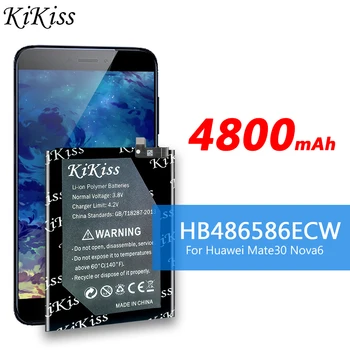 קיבולת גבוהה 4500mAh HB486586ECW החלפת הסוללה של הטלפון עבור Huawei Mate 30 Mate30 Pro נובה 6 Nova6 SE / כבוד נוף 30 V30