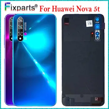 חדש עבור Huawei נובה 5t מכסה הסוללה לכבוד 20 סה הדלת האחורית דיור תיק בחזרה החליף טלפון Huawei כבוד 20se מכסה הסוללה.