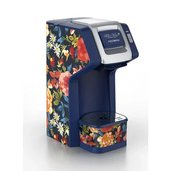 FlexBrew Single-לשרת מכונת קפה, כחול פיונה פרחים, דגם 49932 (לנו במלאי)