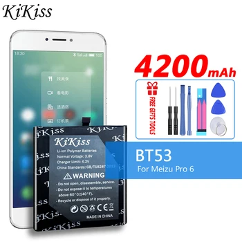 סוללה עבור Meizu Meizy PRO 6 BT53 PRO6s Pro 6S BT53S+כלי חינם
