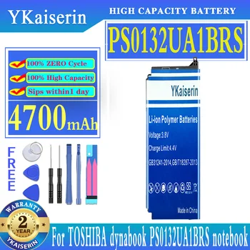 YKaiserin 4700mAh החלפה סוללה עבור TOSHIBA dynabook PS0132UA1BRS סוללות למחשבים ניידים