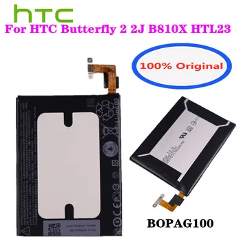 חדש 100% סוללה מקורית BOPAG100 הסוללה של הטלפון עבור HTC Butterfly 2 2J Butterfly2 B810X HTL23 2700mAh סוללה Bateria סוללות