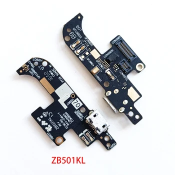 10Pcs עבור Asus Zenfone לחיות ZB501KL מיקרו USB לטעינה יציאת להגמיש כבלים מחבר מזח לוח חלקי חילוף