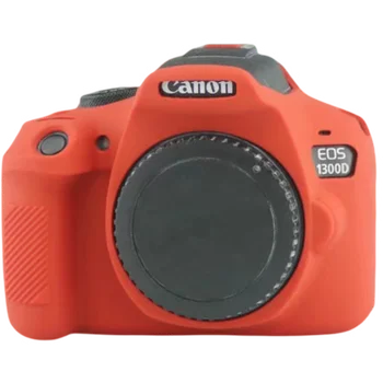 מקרה המצלמה הגוף להגן סיליקון תיק עבור Canon EOS 1300D המורדים T6 1500D המורדים T7 לנשק X90 DSLR ואביזרים