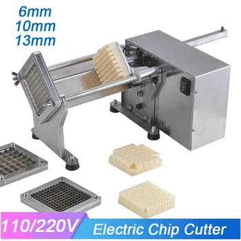 מקצועי Multi-פונקציה תפוחי אדמה רצועות מבצעה מכונה חותך צ 'יפס צ' יפס חיתוך קוביות חמאה בצל עם 3 להבים