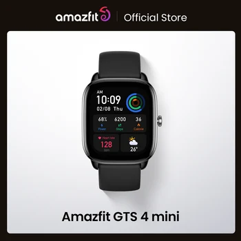 חדש Amazfit GTS 4 מיני Smartwatch עם אלקסה מובנה 24H קצב הלב 120 ספורט מצבי שעון חכם זפ App