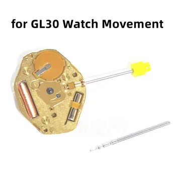 החלפת 3Pin קוורץ שעונים תנועה עם סוללה w/ מתכוונן גזע עבור GL30 תיקון שעונים אביזרים