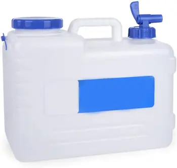 מיכל מים עם ברז - 15L כיתה מזון PE אחסון מים | מים גדול מיכל חיצוני קמפינג פיקניק וטיולים ברכב נוהג?