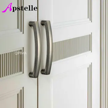 Apstelle עתיק רטרו ידית ברונזה חור אחד ידיות בסגנון אירופאי דלת הארון סגסוגת אבץ המלתחה של רהיטים מושכים.