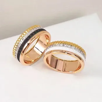 אירופאית ברמה גבוהה תכשיטי כסף סטרלינג 925 רוטרי הציוד טבעת נשים האופנה של מותג יוקרה אוהבי המסיבה מתנה
