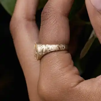 2023 S925 כסף סטרלינג כמו יהלום טבעת החותם לנשים - עיצוב ייחודי, מבריק ועמיד